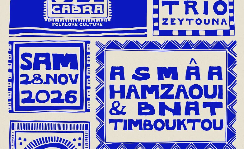 Asmâa Hamzaoui & Bnat Timbouktou x Trio Zeytouna in Basel