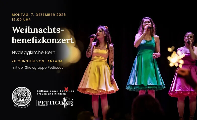 Weihnachtsbenefizkonzert Soroptimist Berne-Arcadia