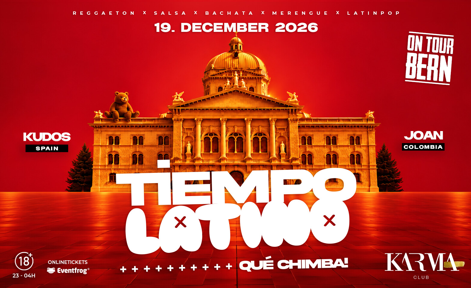 TIEMPOLATINO ON TOUR - KARMA CLUB BERN