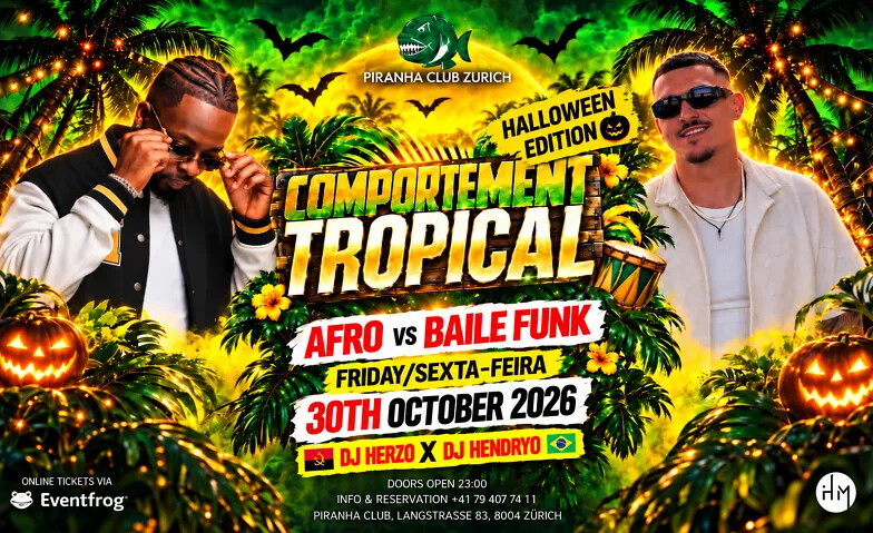 Comportement Tropical HALLOWEEN EDITION - Afro vs Baile Funk