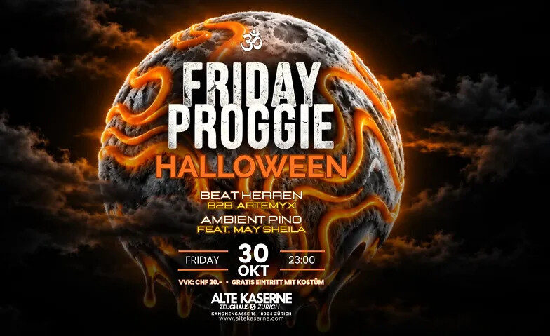 FRIDAY PROGGIE HALLOWEEN