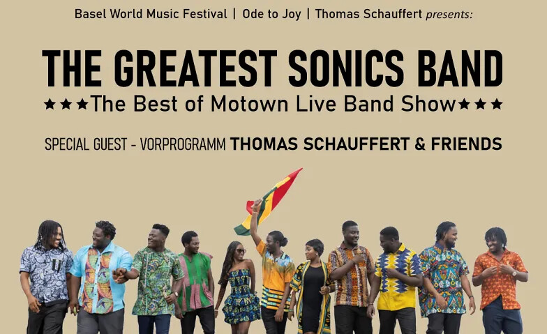 The Greatest Sonics Band - The Best of Motown Live Show