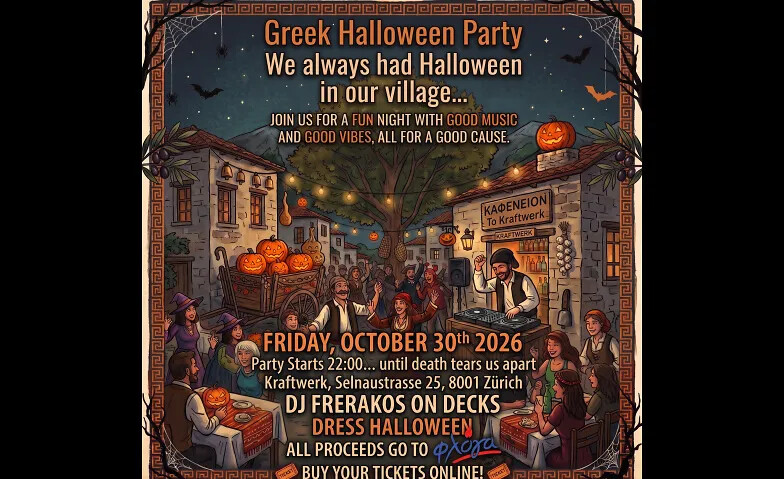 Greek Halloween edition vol. 1, 30th October 2026