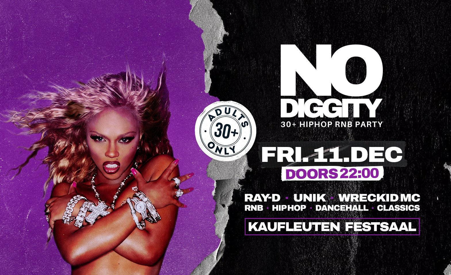 No Diggity / 30+ Hip Hop RnB / Kaufleuten Festsaal