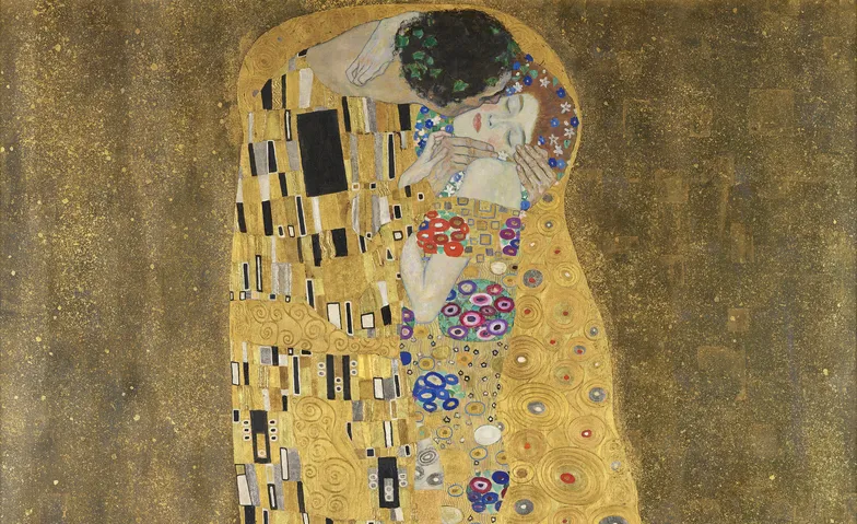 Guided Painting: Klimts Kuss