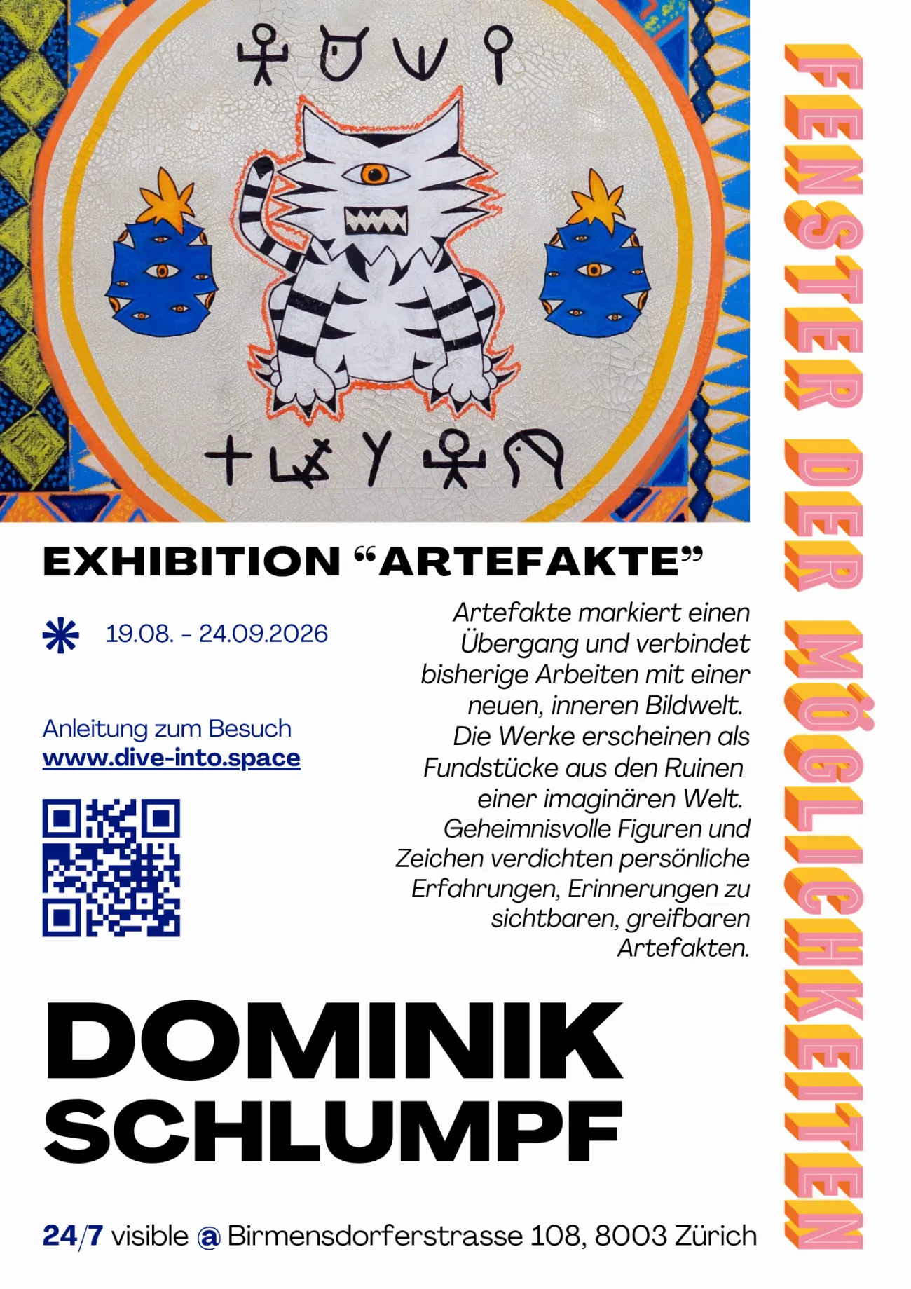 Exhibition "Artefakte" - Dominik Schlumpf