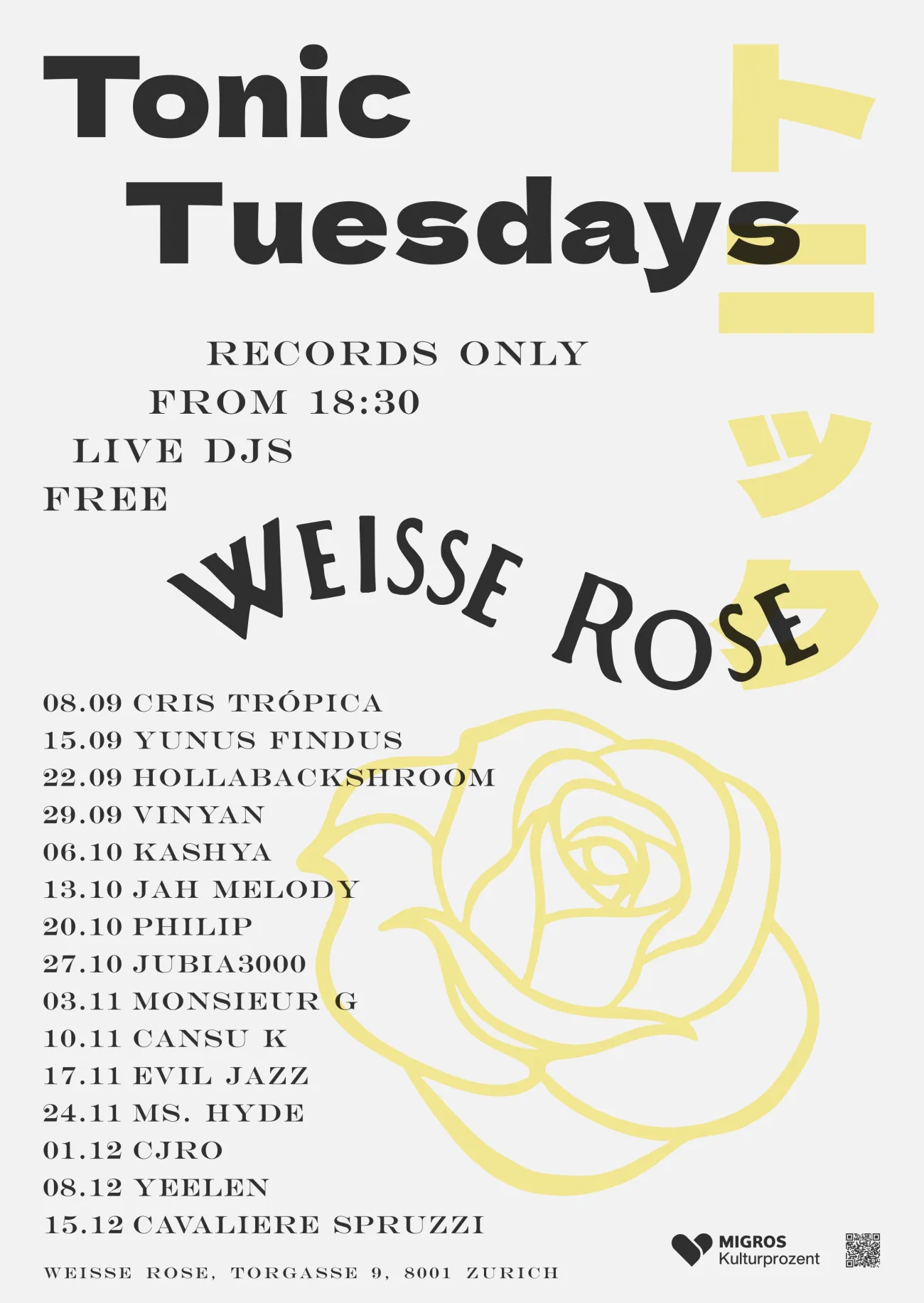 Tonic Tuesdays