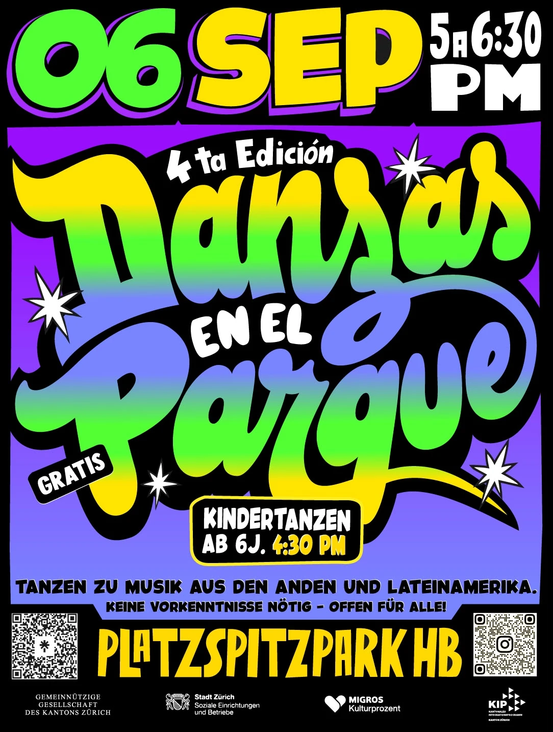 Danzas en el Parque