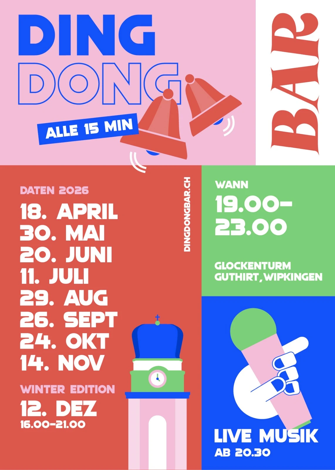 Dingdong Bar in Wipkingen mit Live Musik