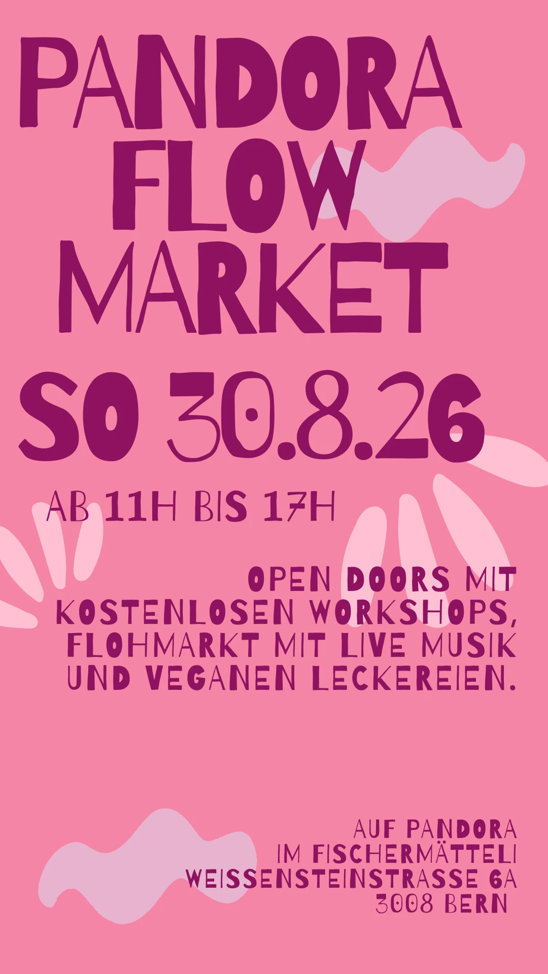 Flowmarket - Flohmi & Tag der offenen Türe mit kostenlosen Workshops zu Yoga, Klangbad, Körperarbeit u.v.m.!