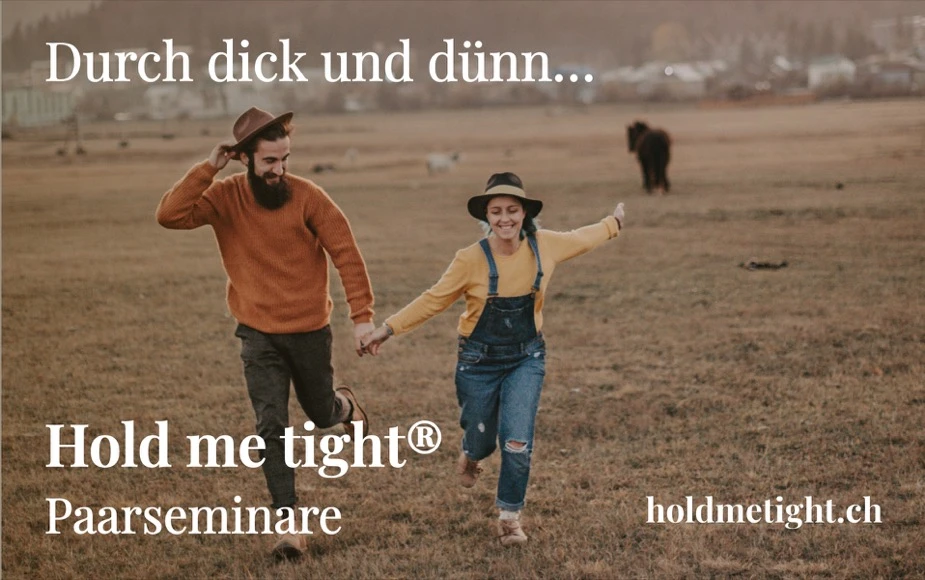 Vertiefe deine Beziehung – Hold me tight® Paarseminar in Zürich, 26. & 27. September 2026