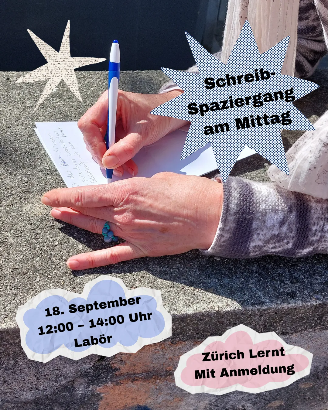 Schreibspaziergang am Mittag