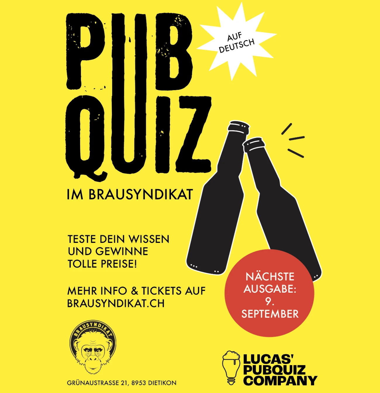 PUBQUIZ IM BRAUSYNDIKAT