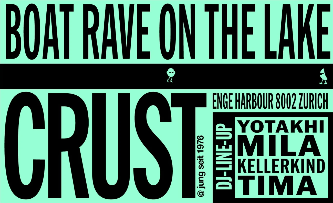 CRUST BOAT RAVE ON THE LAKE