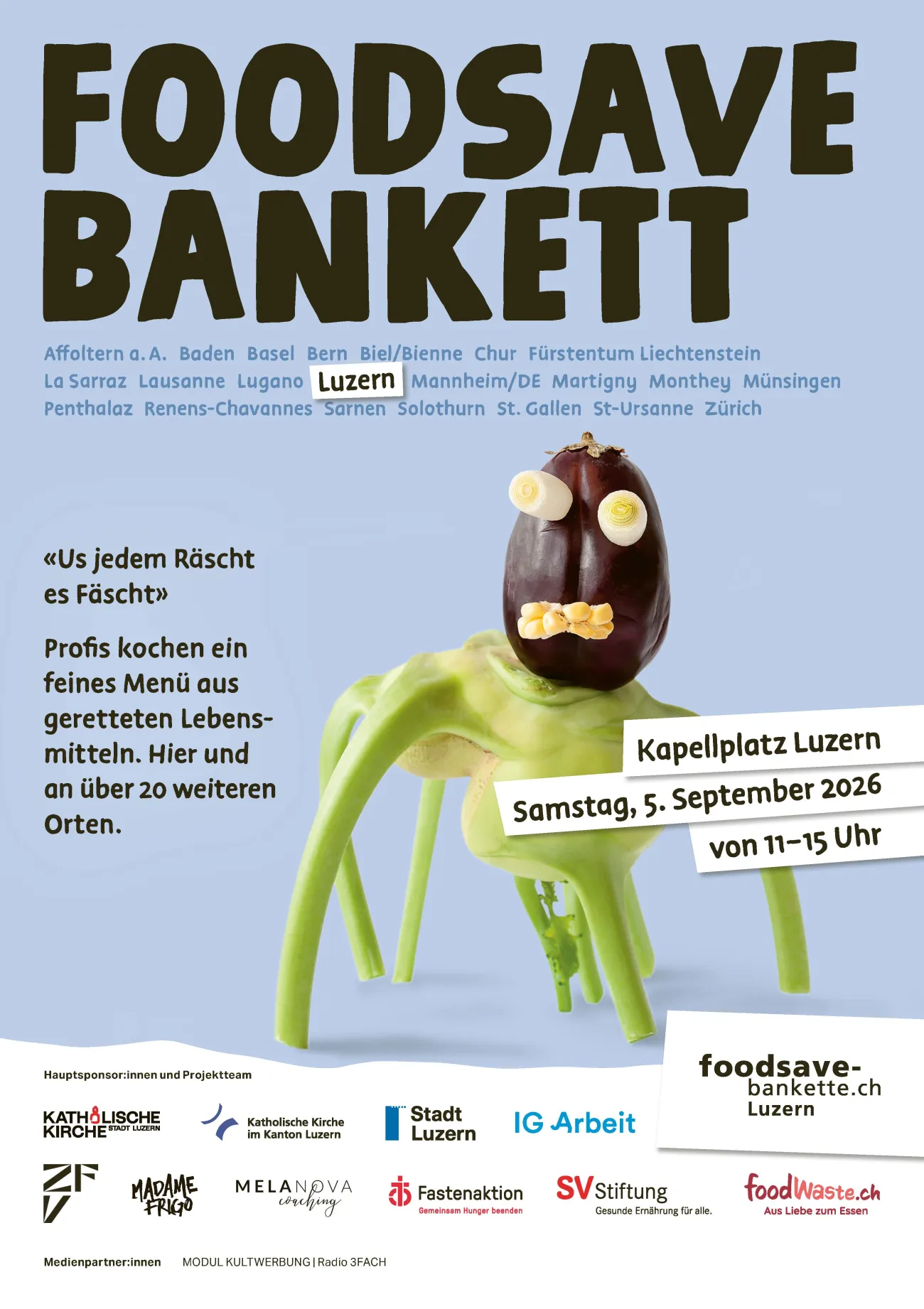 Lozärner Foodsave Bankett