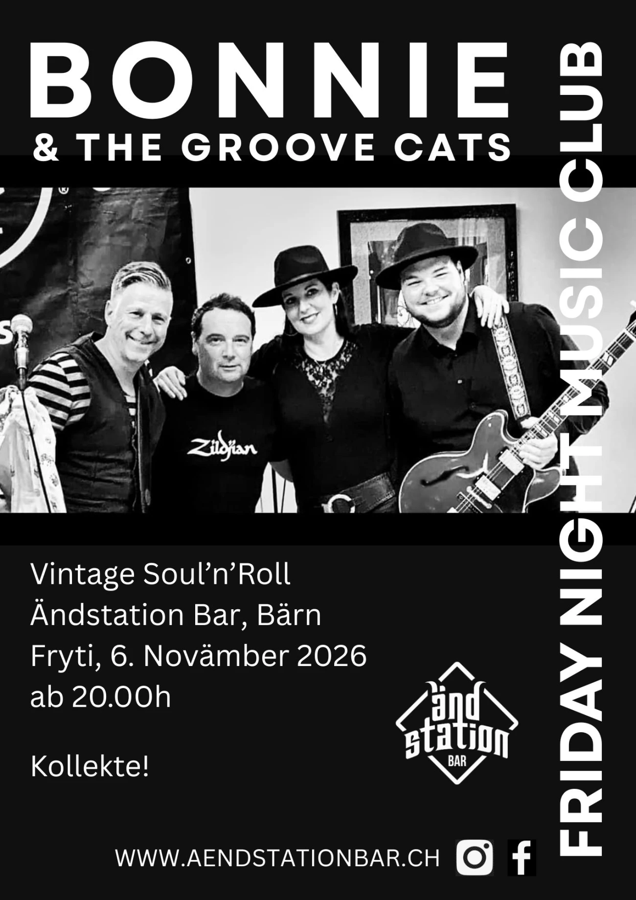 Friday Night Music Club - Bonnie & the groove Cats