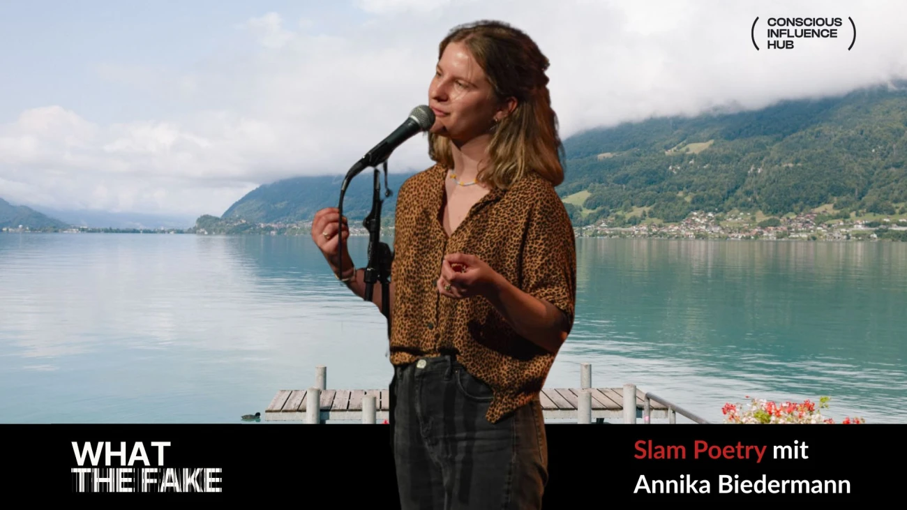 WTFake: Slam Poetry mit Annika Biedermann