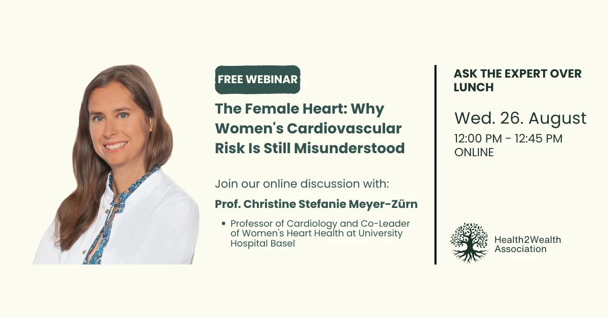 Free Webinar: The female heart: Why women’s cardiovascular risk is still misunderstood