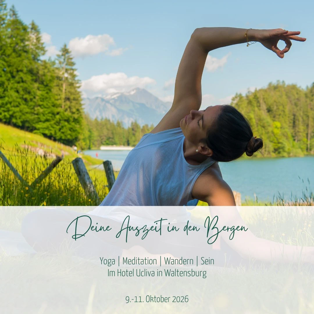 Zeit für dich? Deine Auszeit in den Bergen | Yoga, Wandern, Sein | 9.-11. Oktober 2026