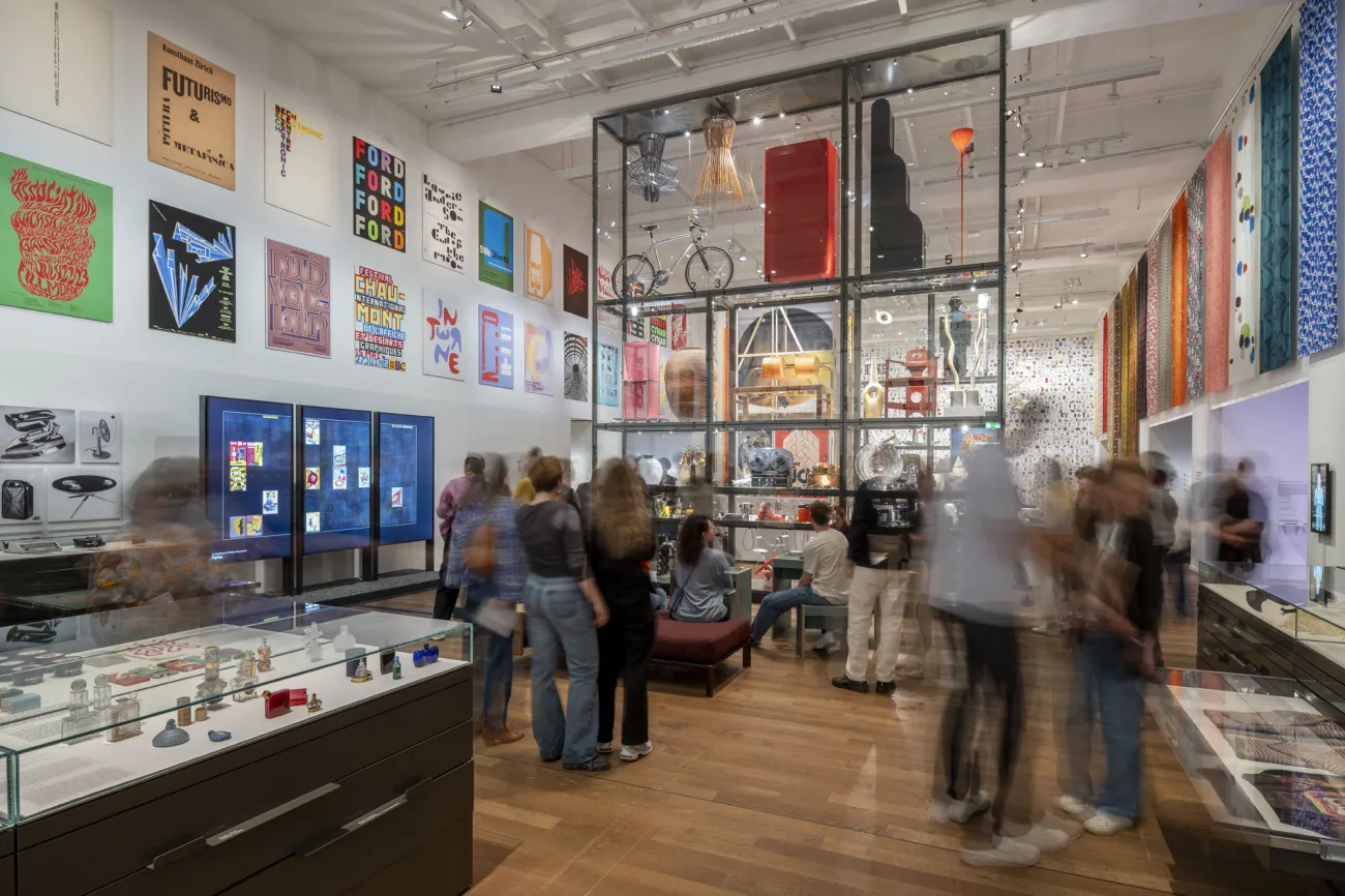 Führung in der Ausstellung "Swiss Design Collection"