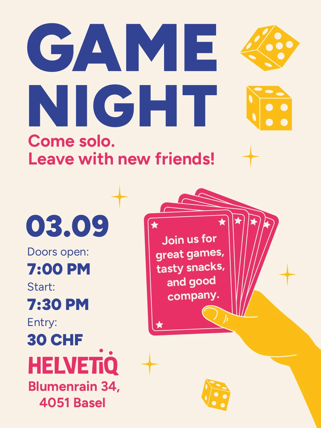 Game Night in Basel