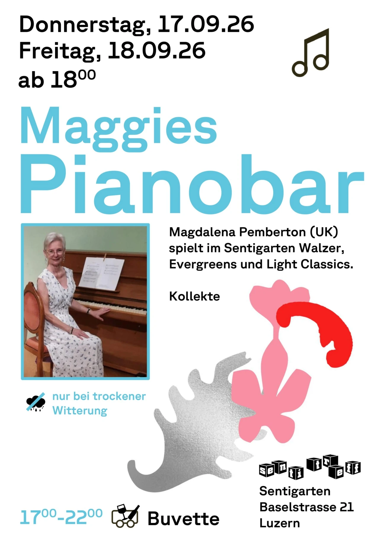 Pianobar im Sentigarten*