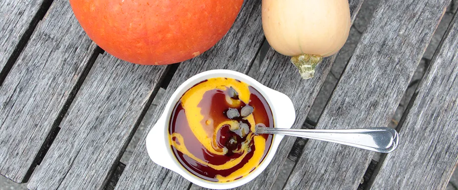 Riesenkürbissuppe