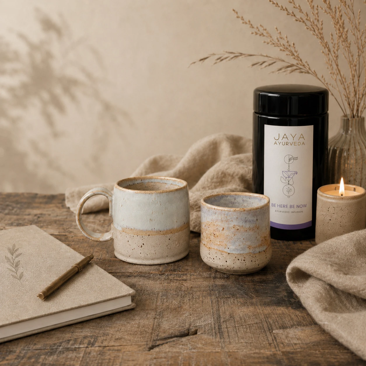 Pottery and Ayurveda Tea