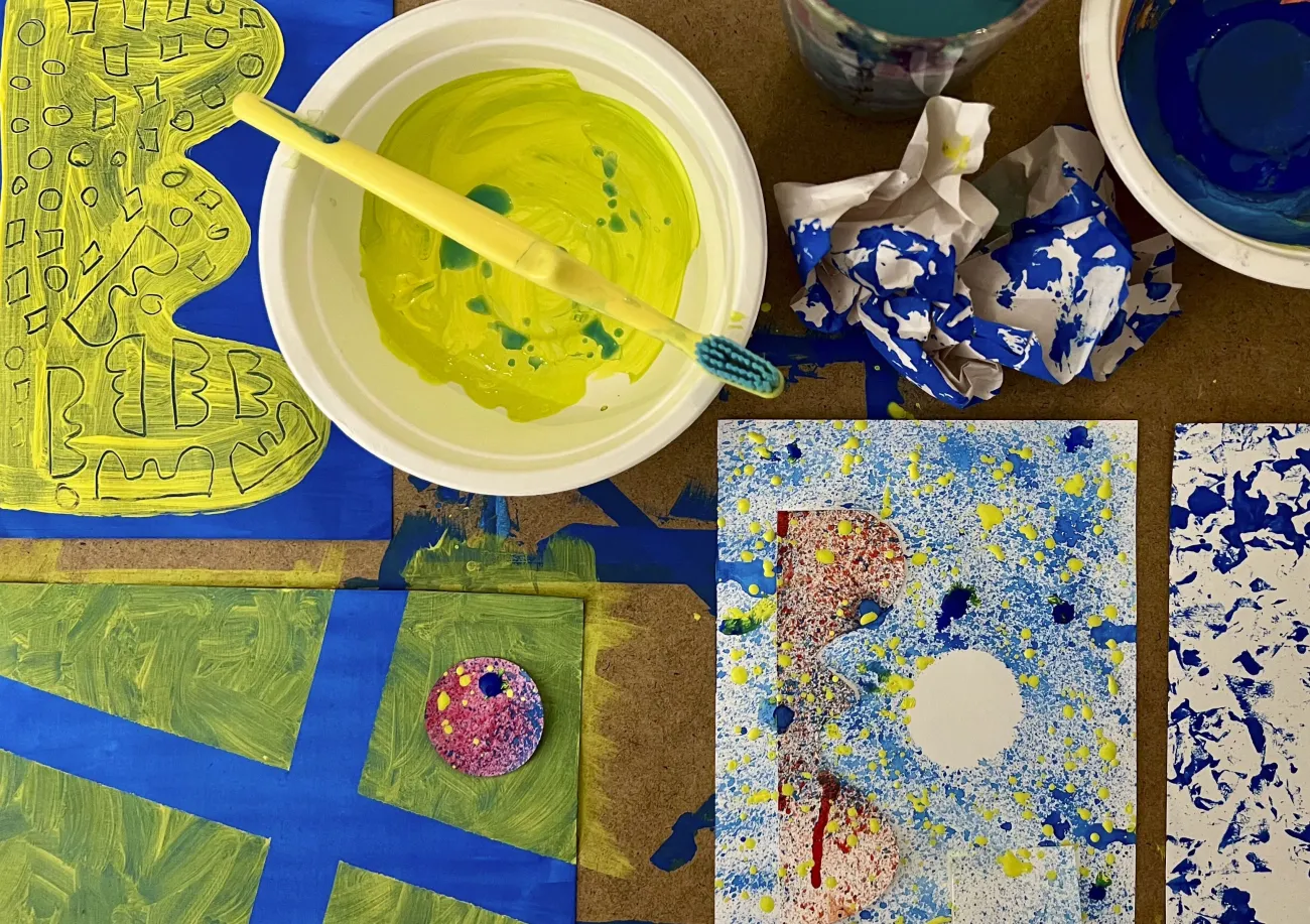 Kurs Herbstferien: Experimentelle Malerei