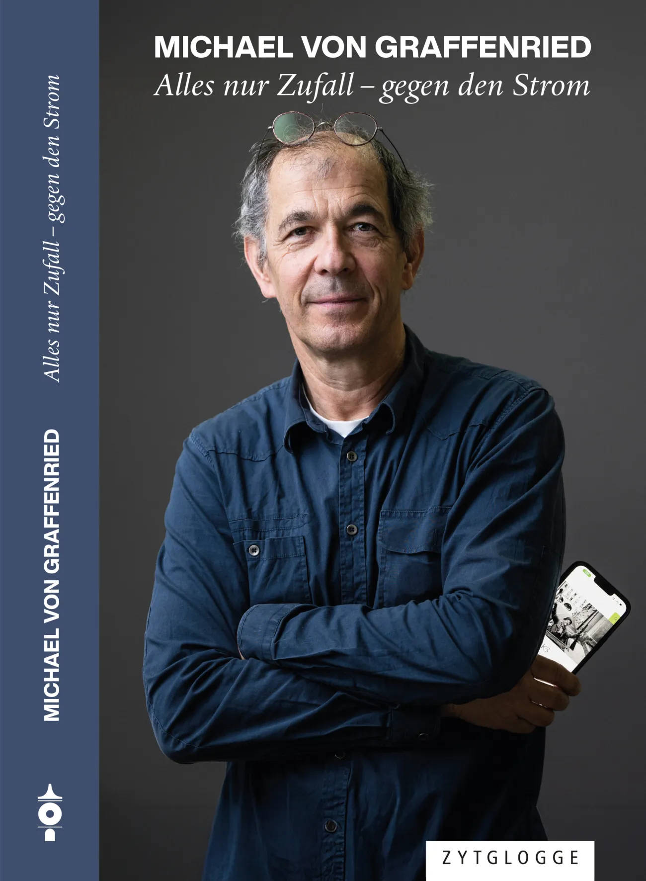 Buchvernissage Michael von Graffenried -  «alles nur zufall – gegen den strom»