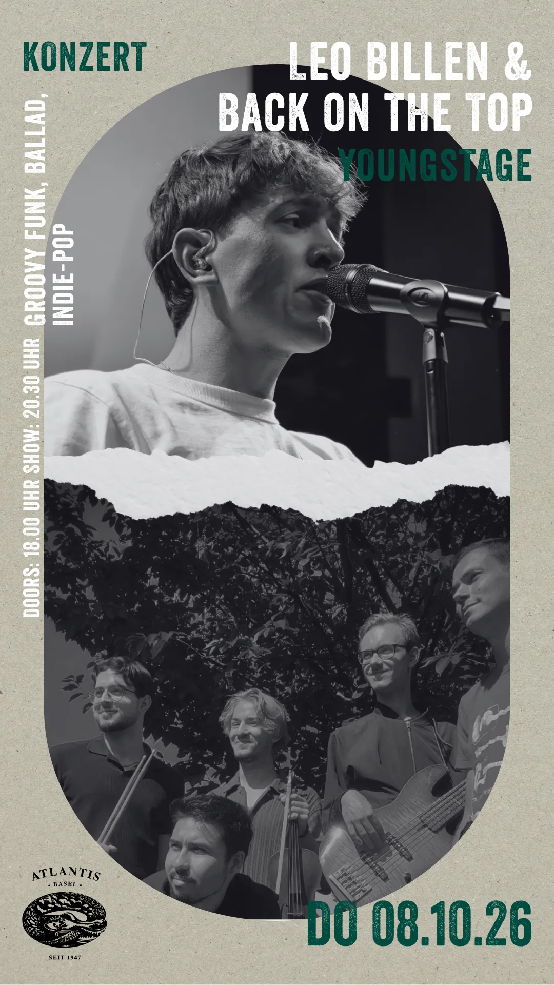YOUNGSTAGE: Leo Billen & Back to the Top