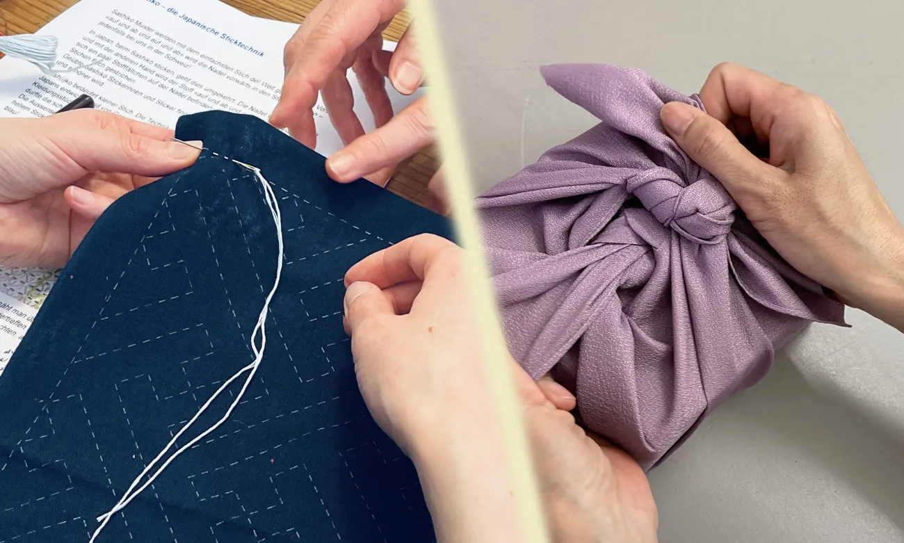 Furoshiki & Sashiko Workshop
