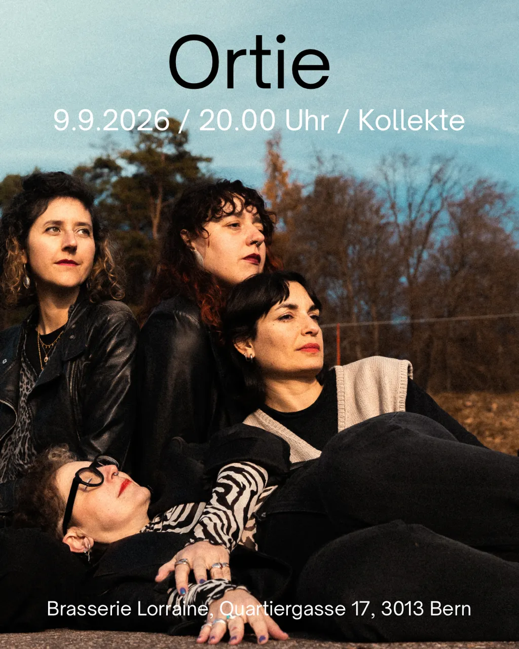 Sommerkonzert mit Ortie in der Brasserie Lorraine
