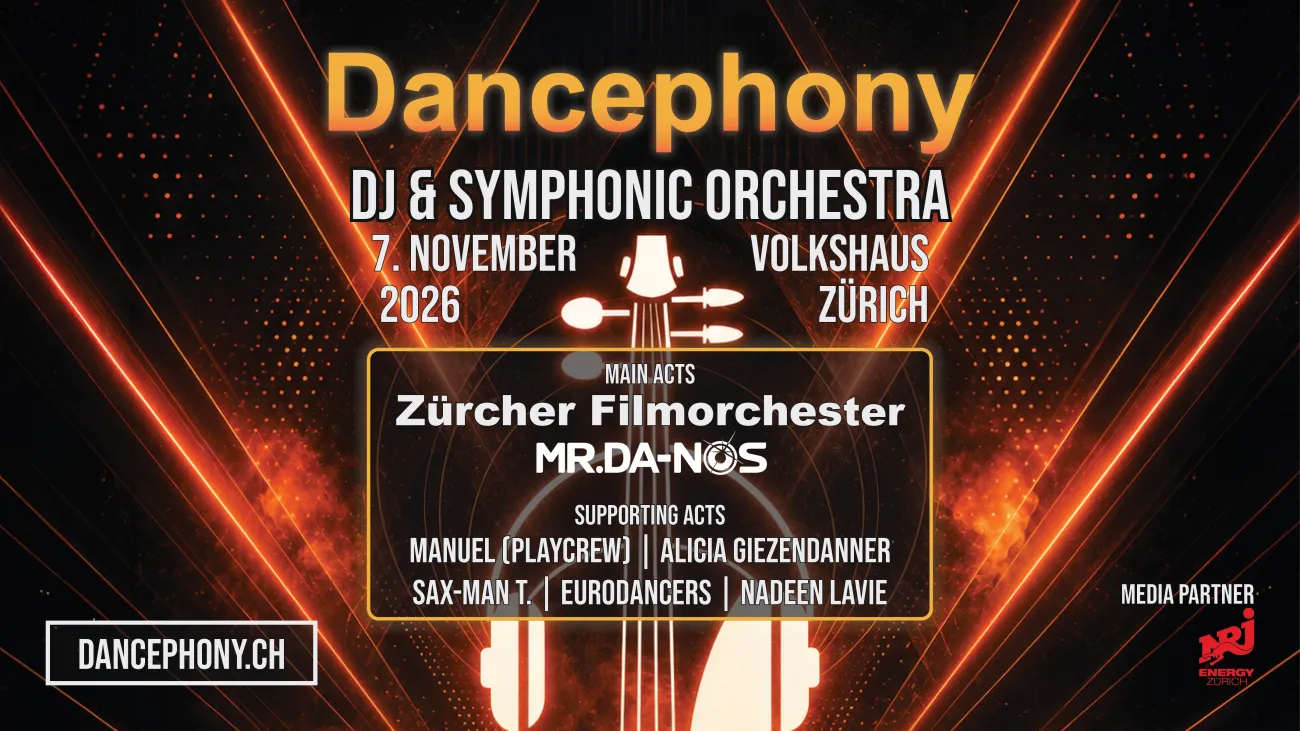 Dancephony: EDM-Rave mit Mr.Da-Nos & Filmorchester