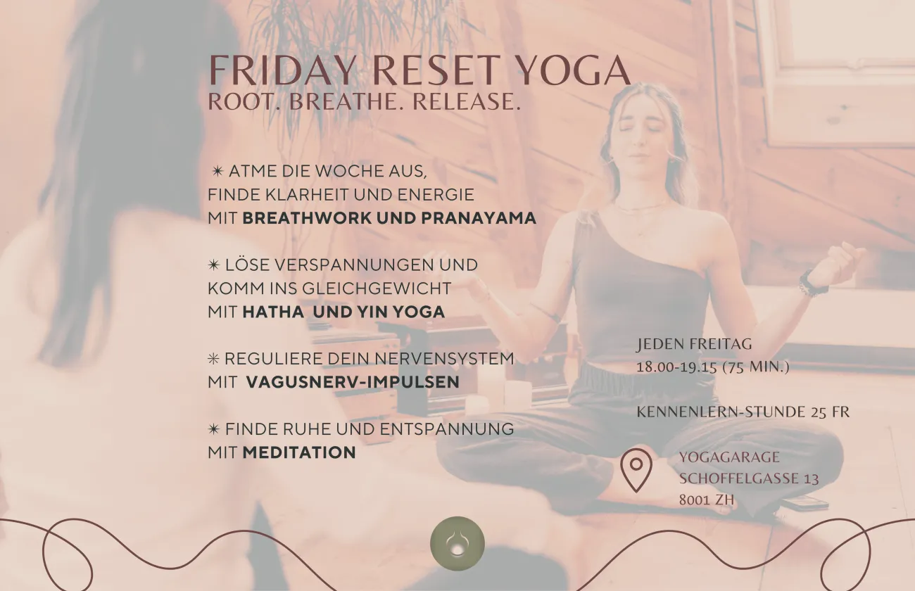 FRIDAY RESET YOGA - Root. Breathe. Release.