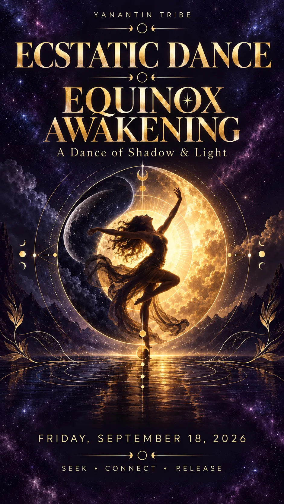 ECSTATIC DANCE PARTY ZÜRICH · EQUINOX AWAKENING · SOUND HEALING · TRIBAL · WORLD MUSIC · BAREFOOT · MOVEMENT MEDICINE · DANCE MEDITATION · LIVE DJ · MEDICINE MUSIC