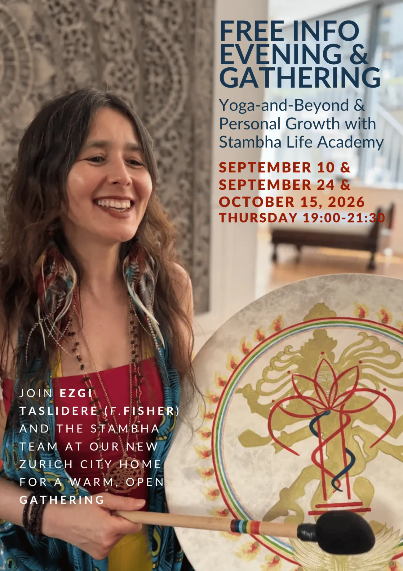 Free Info Evening: Yoga-and-beyond & Personal Growth with Stambha Life Academy