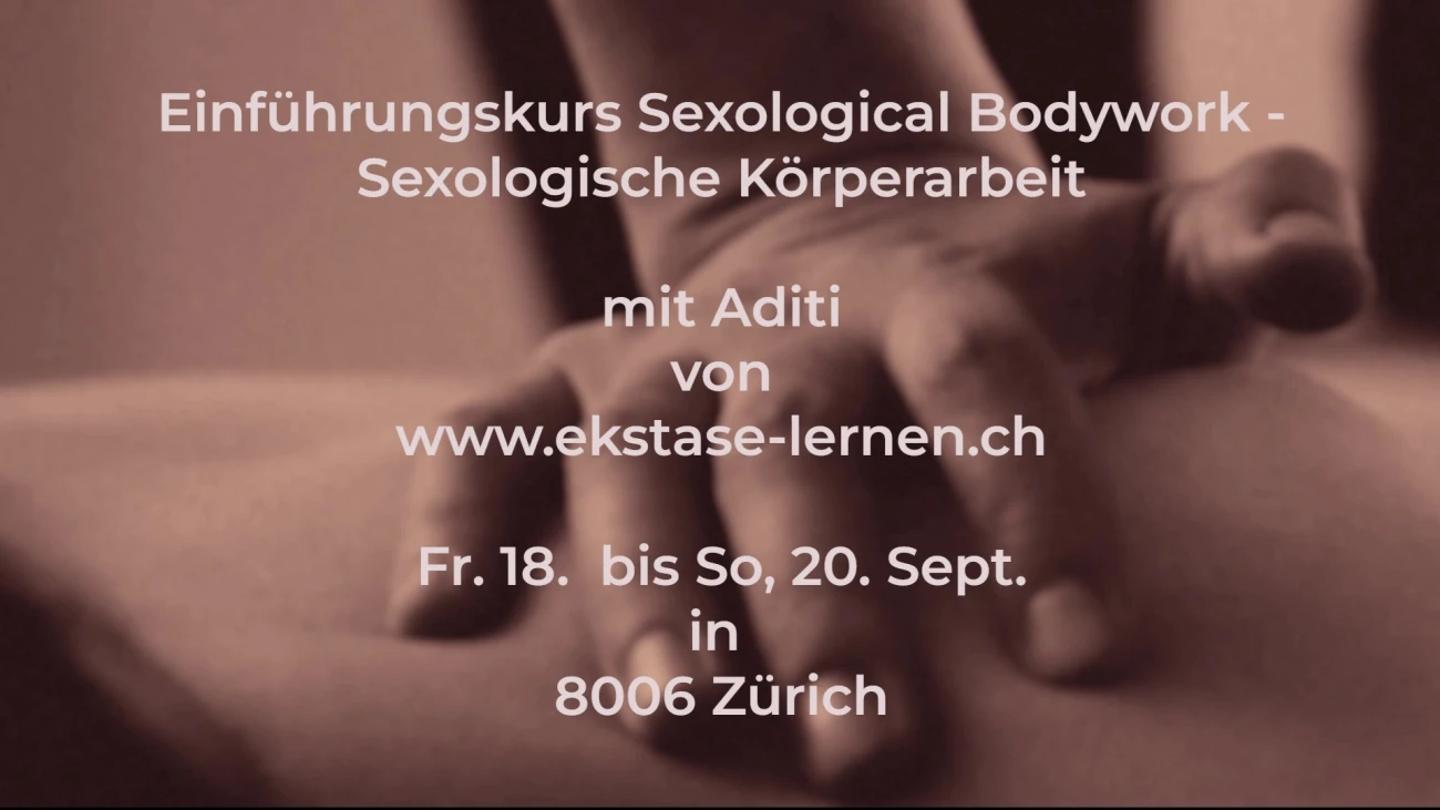 Einführungskurs Se*ologische Körperarbeit / Se*ological Bodywork