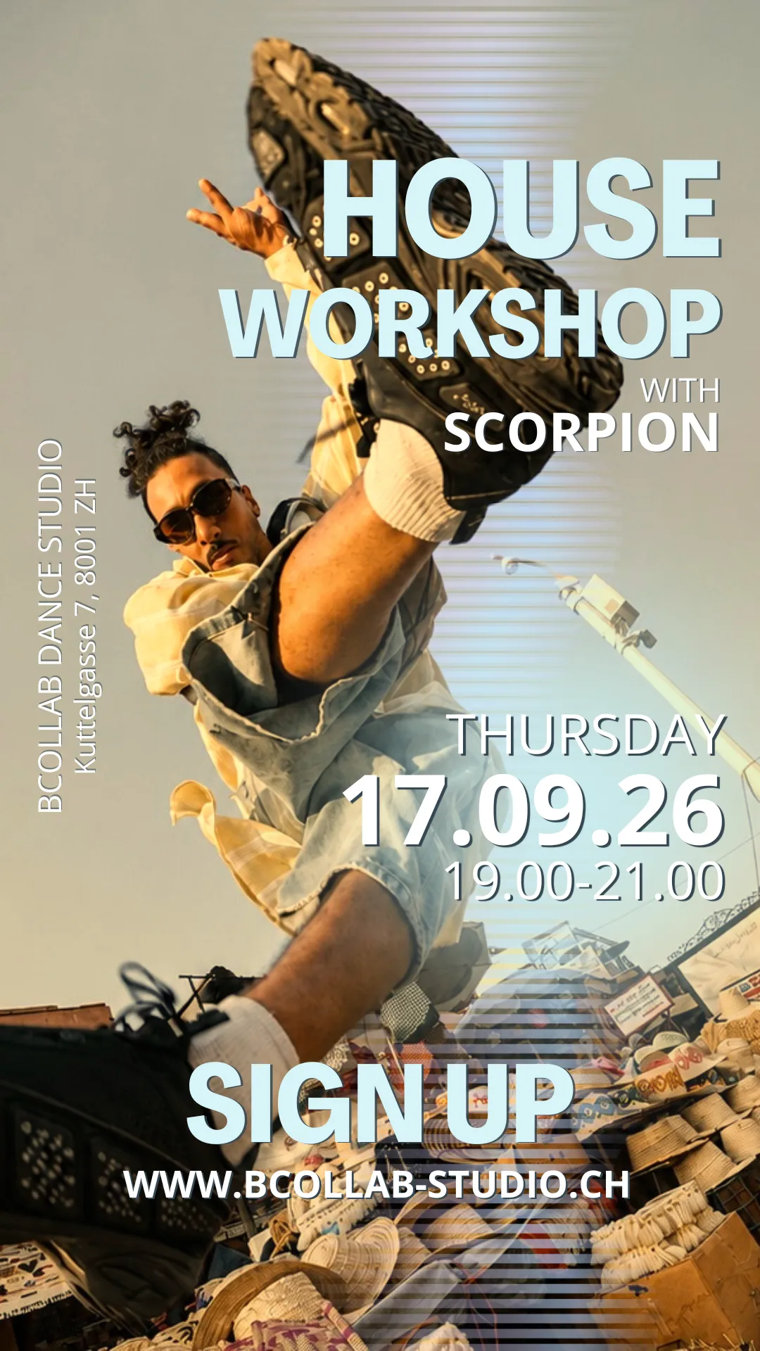 HOUSE DANCE WORKSHOP WITH SCORPION