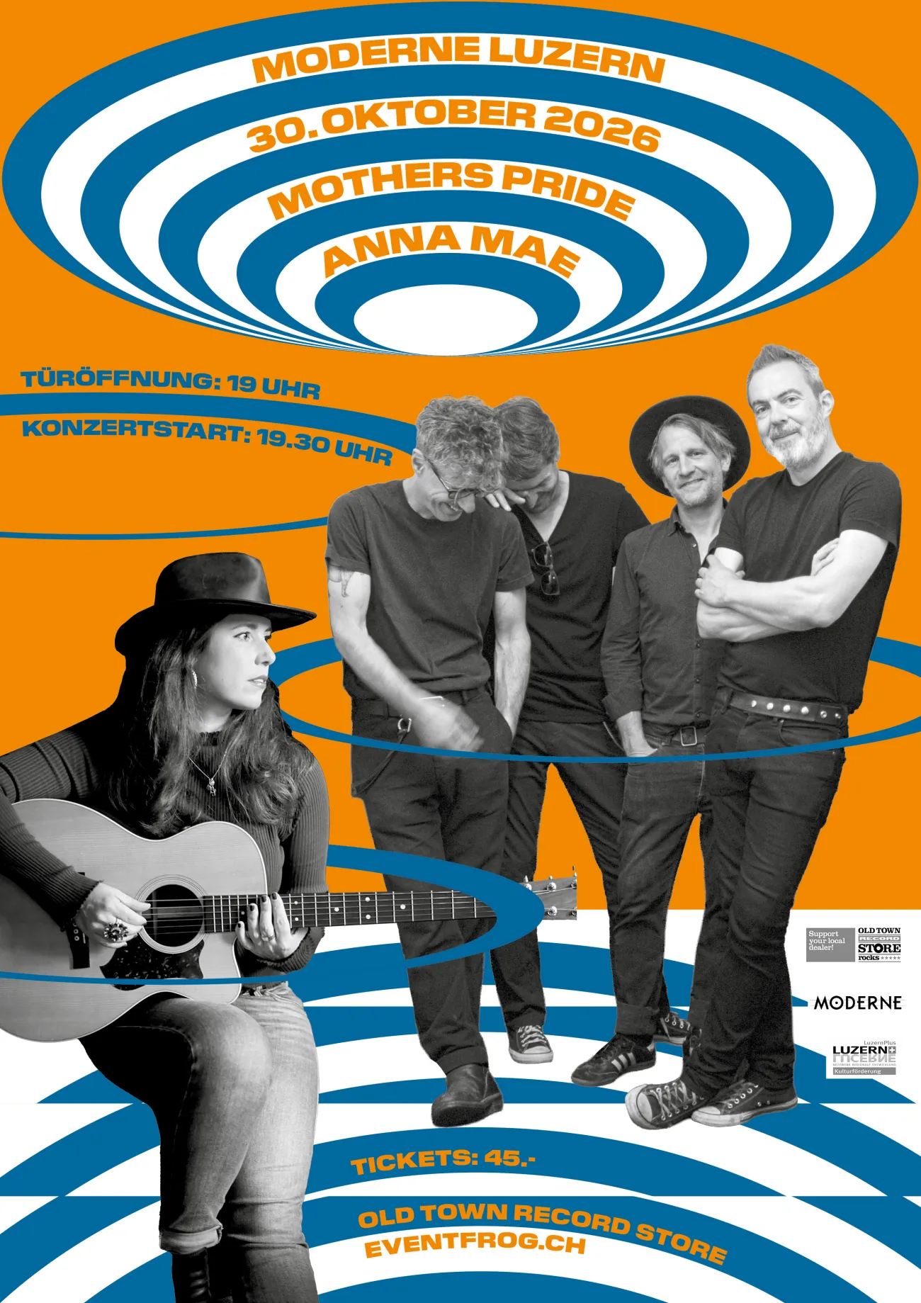Doppelkonzert: ANNA MAE & MOTHERS PRIDE