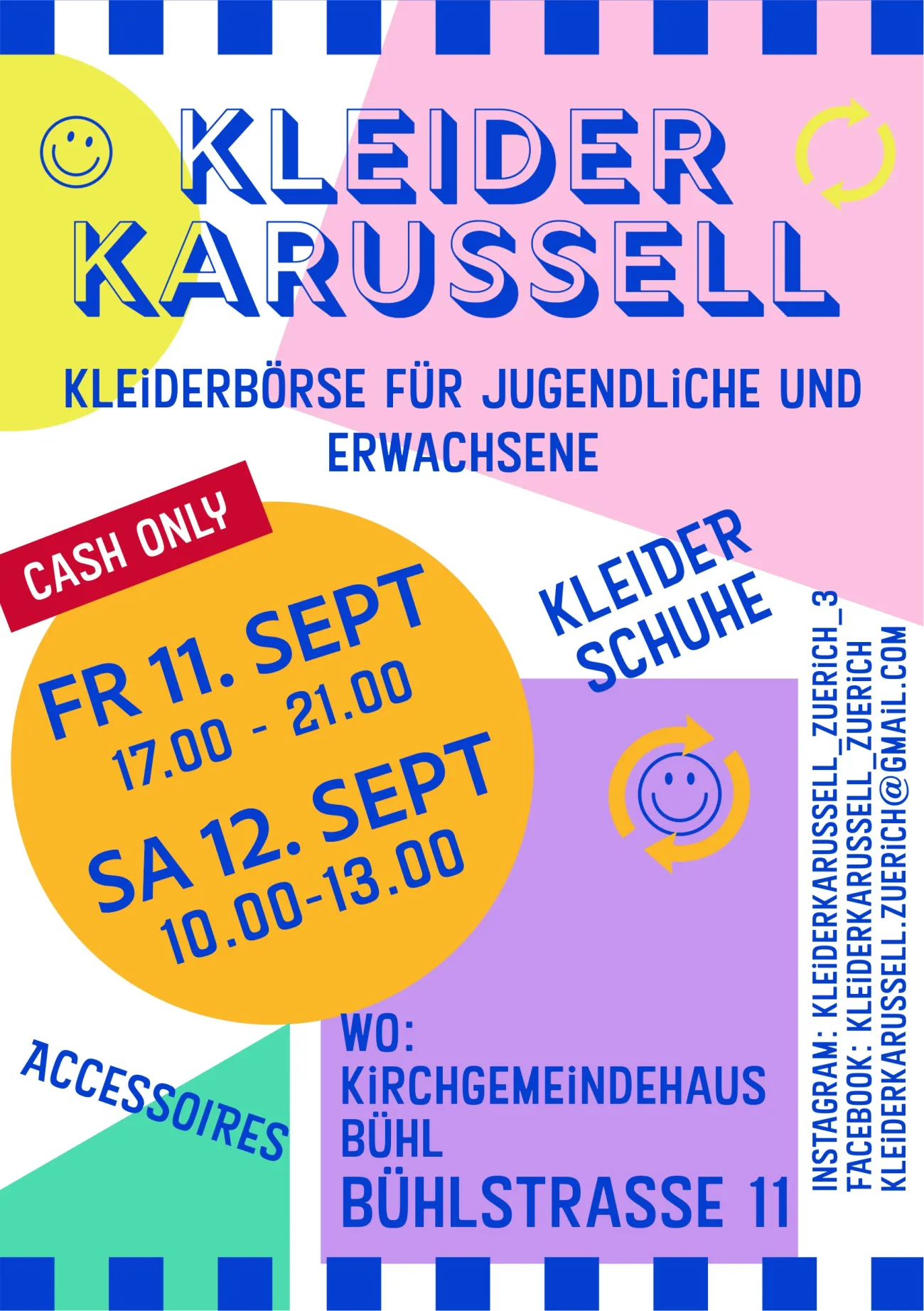 Kleiderkarussell 2nd Hand Börse für Erwachsene und Teens