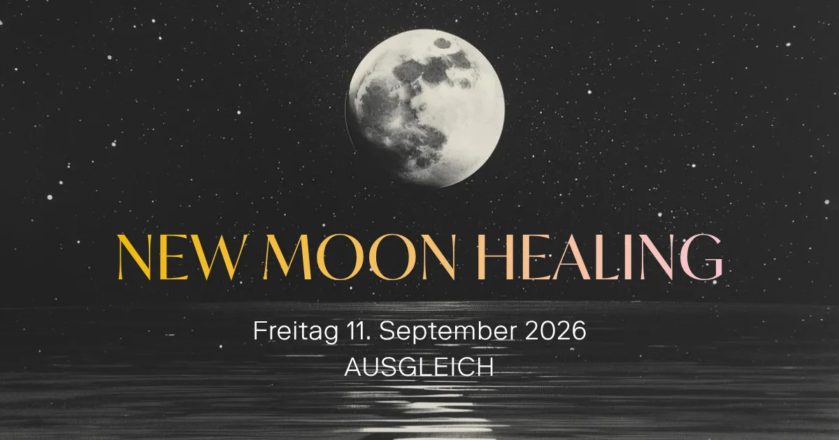 🌑 Neumond in der Jungfrau – ERDUNG & AUSGLEICH