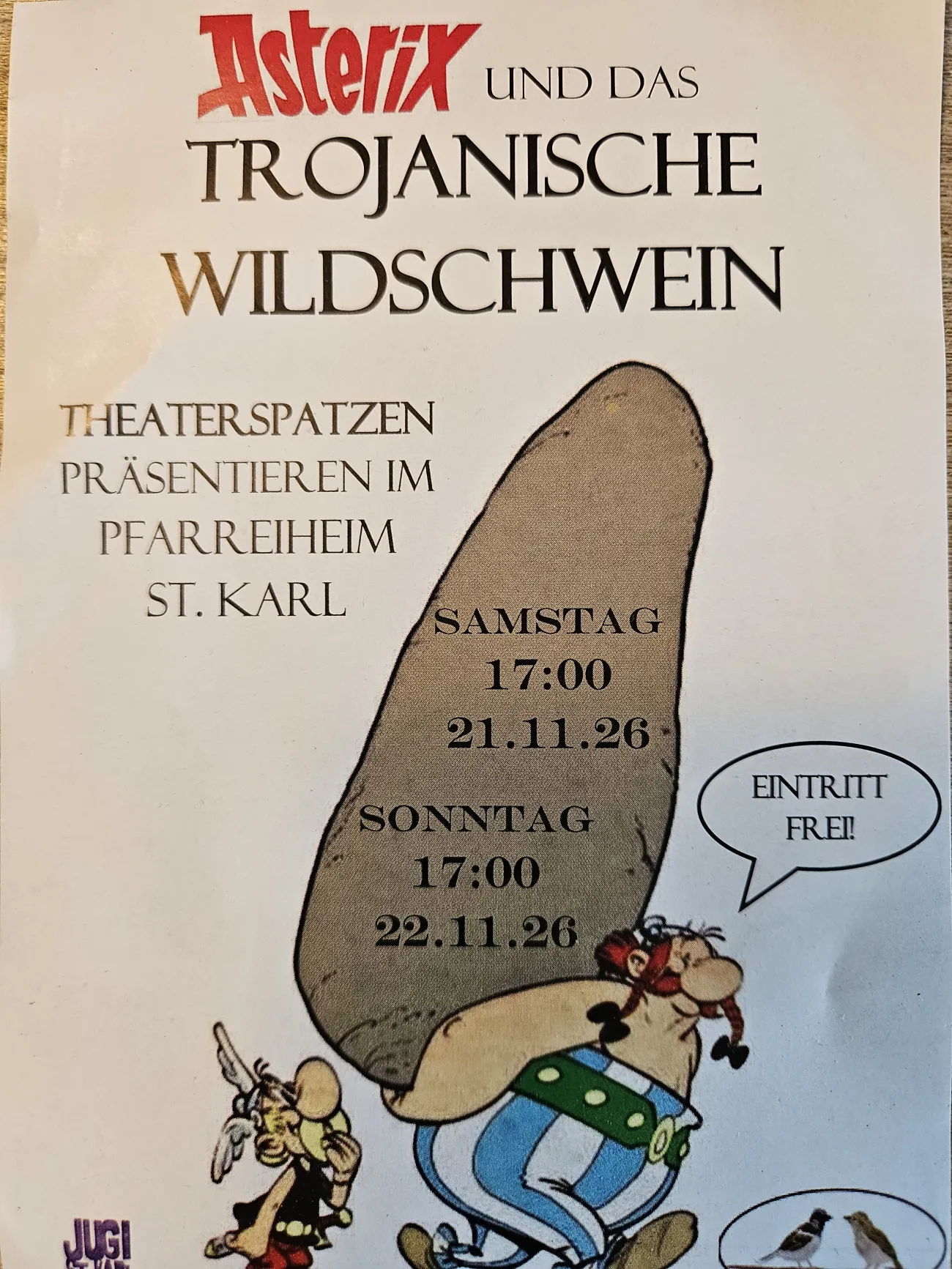 Asterix und das Trojanische Wildschwein